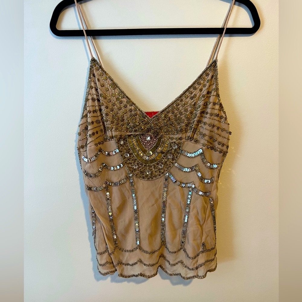 Aftershock Beaded Dress Tank